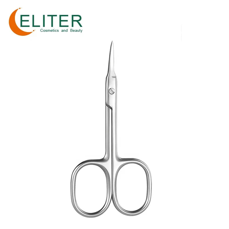 Eliter in Stock Hot Sell Stainless Steel Best Cuticle Scissors Russia Cuticle Scissor Russian Cuticle Scissors