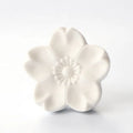 Wholesale Porcelain Sakura Flower Home Fragrance Essential Oil Diffuser Scented Ceramic Car Vent Aroma Plaster Air Freshener