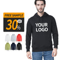 Clothing-Manufacturers Blank Plain Unisex Custom Ropa Hombre Oem Men Clothing Black Hoodies