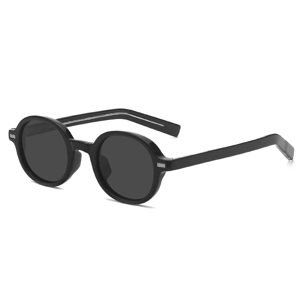 SPARLOO 2022 Fashion Round TR90 Frame Acetate Oval Sunglasses Polarized with UV400 Optical Lenses Assorted Colors