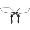 New HD Flat Bike Rearview Mirror Folding Reverse Accessory for Road Bicycles Mountain Bike Riding Accessories