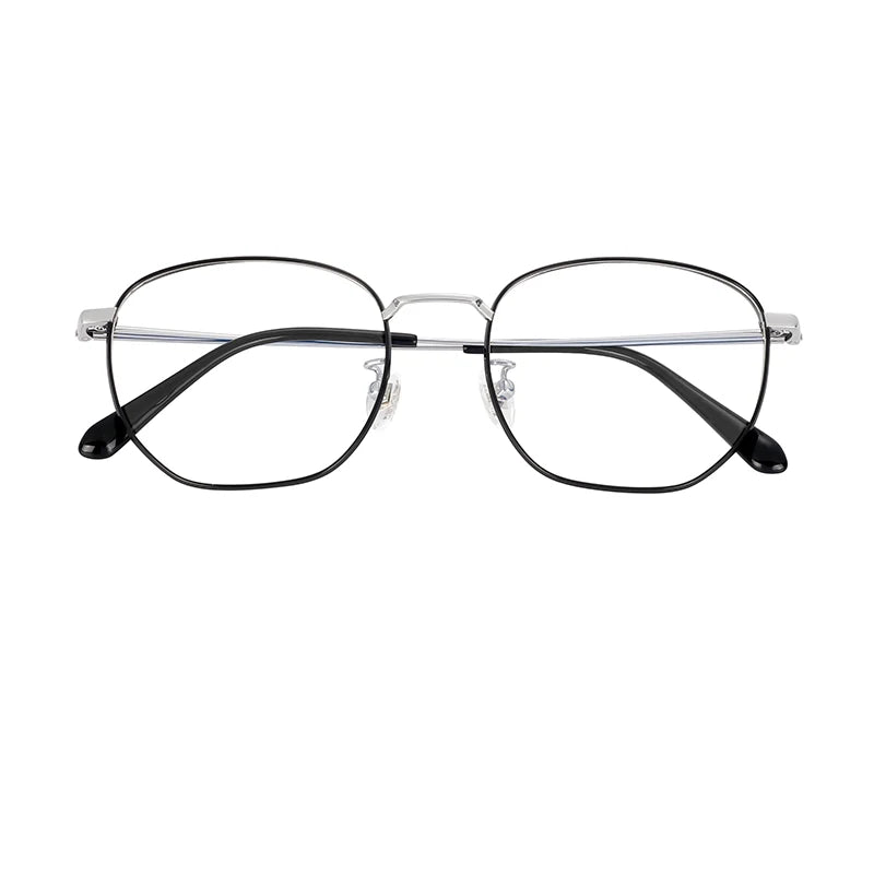 Fashion Square Shaped Frame Optical Metal Titanium Glasses Frames for Men