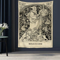 Tarot Psychedelic Scene Home Decoration Art Hippie Bohemia Decoration Divination Tapestry