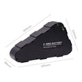 48V 20AH 23Ah 28Ah NCM E-bike Battery Triangle Lithium Ion Li-ion Battery With Hard Case 5A Charger 40A 50A BMS Triangle Battery
