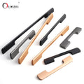 Oukali 400mm Good Quality Modern Contemporary Furniture Simple Cabinet Wardrobe Cabinet Door Drawer Aluminum Alloy Long Handles