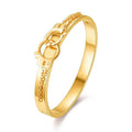 MARONEW Crystal Fashion Jewelry 18K Gold Rose Gold Plated HandCuff Design Stainless Steel Cuff Bangle Bracelet Rhincrystal for