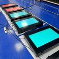 32-Inch Outdoor Waterproof Android Advertising Screen 2500nits Industrial Anti-Glare Horizontal Wall Mounted Touch IP65 Rating