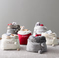 Wholesale Velvet Christmas Bag Santa Sacks Velvet Gift Bag with Pompom Feel Personalized Monogram Christmas Gift Sack