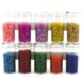 Wholesale Round 2mm 3mm 4mm Millet Loose Beads Crystal Glass Seed Beads for Jewelry Making Bracelets Waist DIY