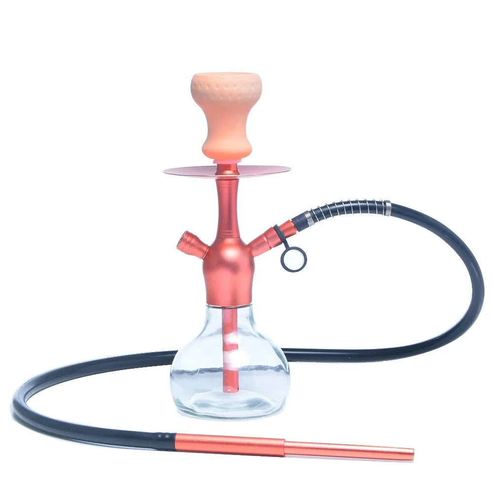 Wholesale New Design Colorful Aluminium Metal Shisha Hookah Chicha Set With Gift Box