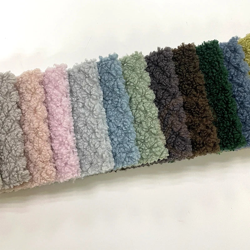 High Quality Modern Home Furniture Boucle Teddy Sherpa Upholstery Fabric for Sofa
