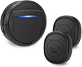 Wireless Waterproof Dog Doorbell with Touch Button Pet Training & Behavior Product for Potty Training & Barking Dog Bell