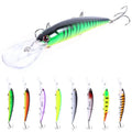 Wholesale MI124 16.5cm 21g Artificial Hard Plastic Baits Minnow Fishing Lures with Long Tongue Board MegaBDM