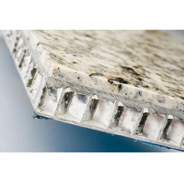 Modern Outdoor Wall Decorative Panel 3mm Fireproof Aluminum Honeycomb Backed Stone Composite for Doors for Indoor Use
