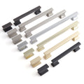 Black zinc Decorative Door Handles & Knobs Bedroom Furniture Dresser Cabinet Drawer Pull Handle Villas Kitchen Use