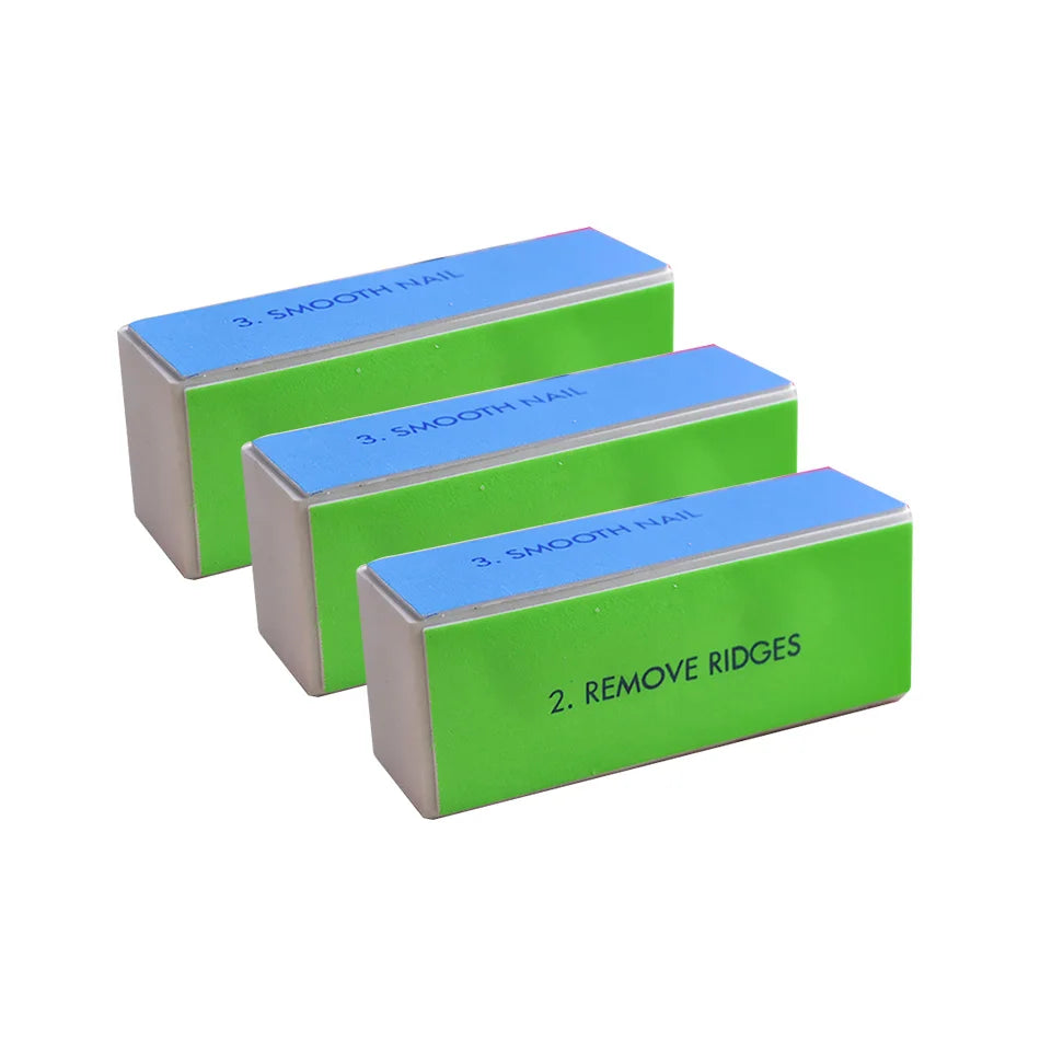 Mini EVA Sponge Nail Buffer 4 Sides Tamax File Polishing Sanding Tools for Gel Removal Supplies NAD018