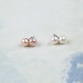 Zhuji Pearl Market 2022 Fashion 7-8mm Button Pearl Earring for Women Earrings