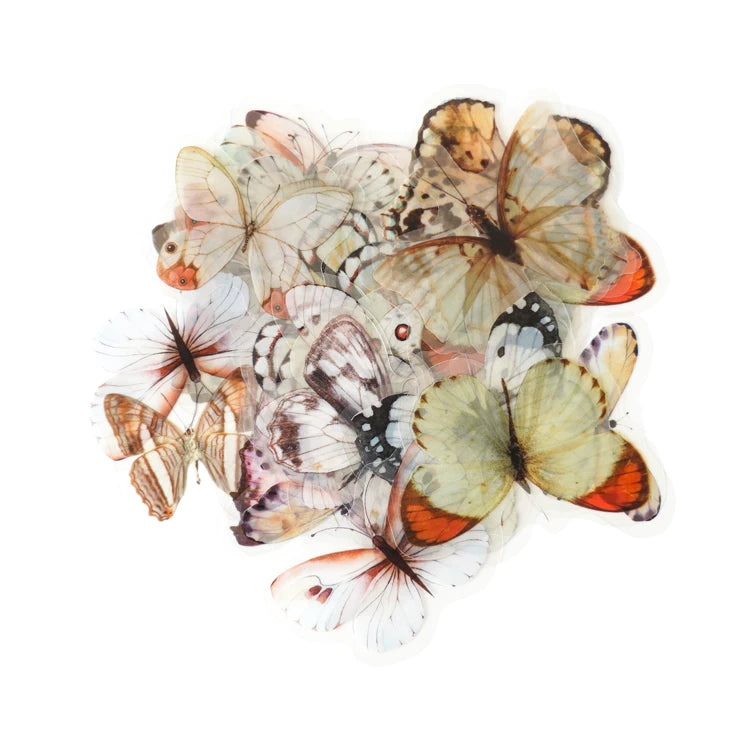 Stationery Colorful Diy Craft Decoration Waterproof Clear Self-Adhesive Pvc Vinyl Sticker