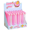 Promotional Kids Gift School Stationery Pink Penguin Cartoon Cute Gel Pen Kawaii
