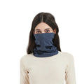 Silver Cotton Anti Electromagnetic Radiation Blocking Faraday EMF Proof Neck Cover Collar Gaiters
