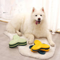 Dog Enrichment Feeding Toys Rotate Spinning Treat Puzzle IQ Training Brain Stimulating Eco-Friendly Bone Shape Dog Puzzle Toy