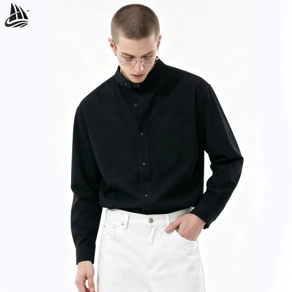 Linen Casual Clothing 2026 New Fashion Long Sleeve High Quality Men's Shirts Full Sleeves