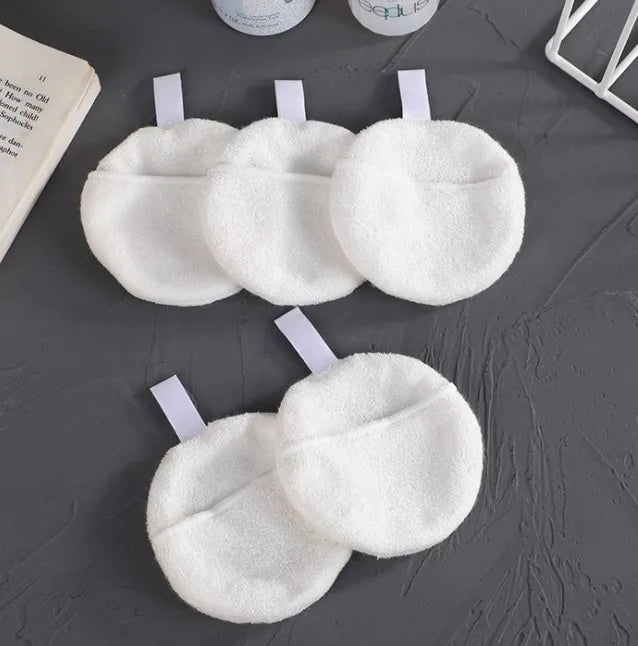 Bamboo Makeup Remover Pads Pocket Finger Facial Cleaning Pad