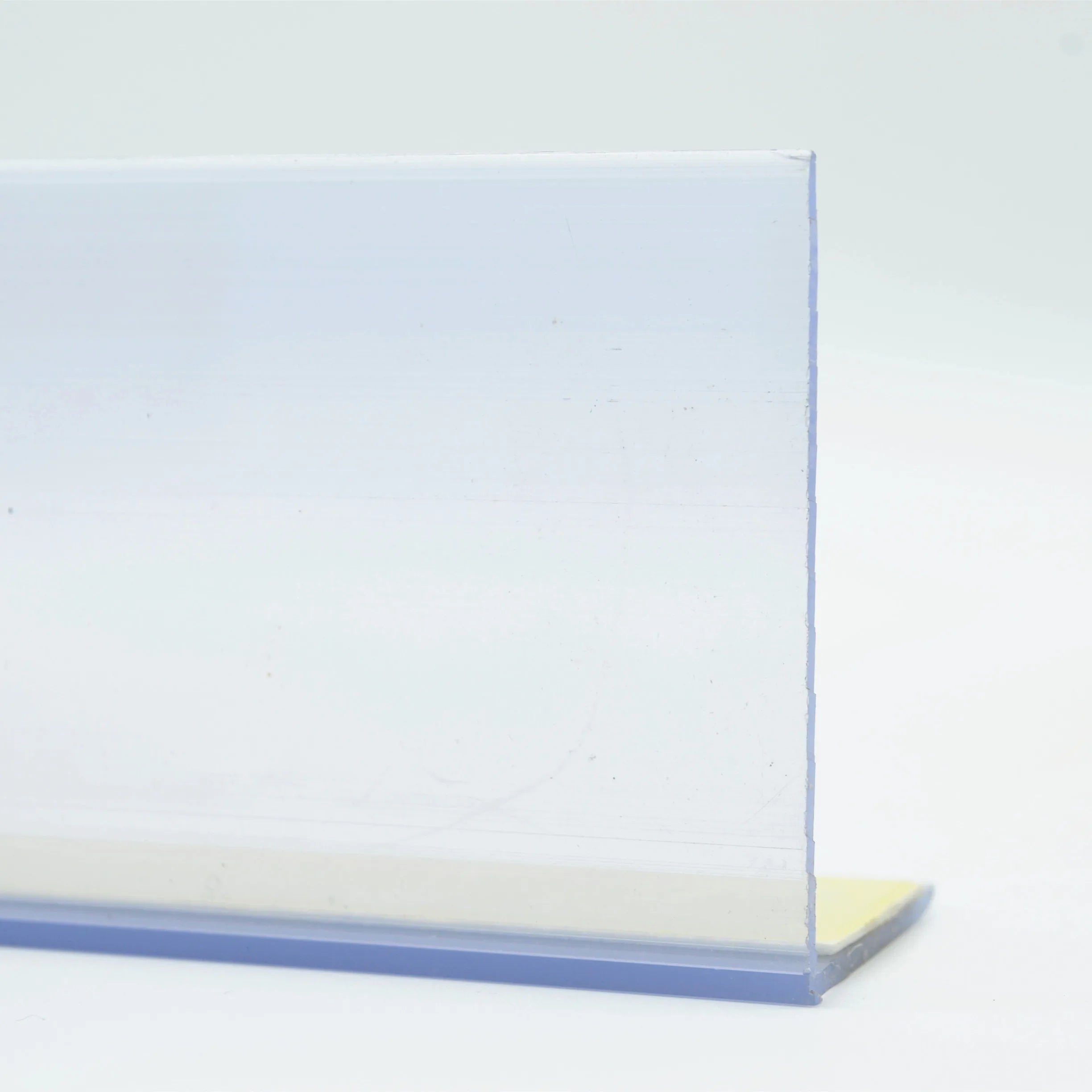 L Shape Plastic Pvc Shelf Divider Supermarket for Supermarket Shelf