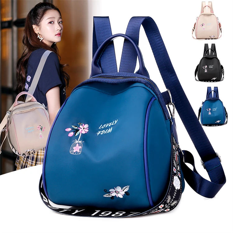 2024 Custom Designer Ladies Casual Quilted Cute Fashion Women Mini Backpack Blue