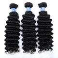 Deep Wave BundlesWholesale Brazilian Virgin Hair Bundles Double Drawn Raw Virgin Human Hair Vendors