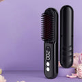 Quality Products Custom Multifunctional Portable Evolution Metal Upgraded Hair Straightening Comb Brush