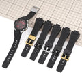 Replacement Watch Band with Steel Ring for GST-B400 Watch Strap for men women Watchband Belts