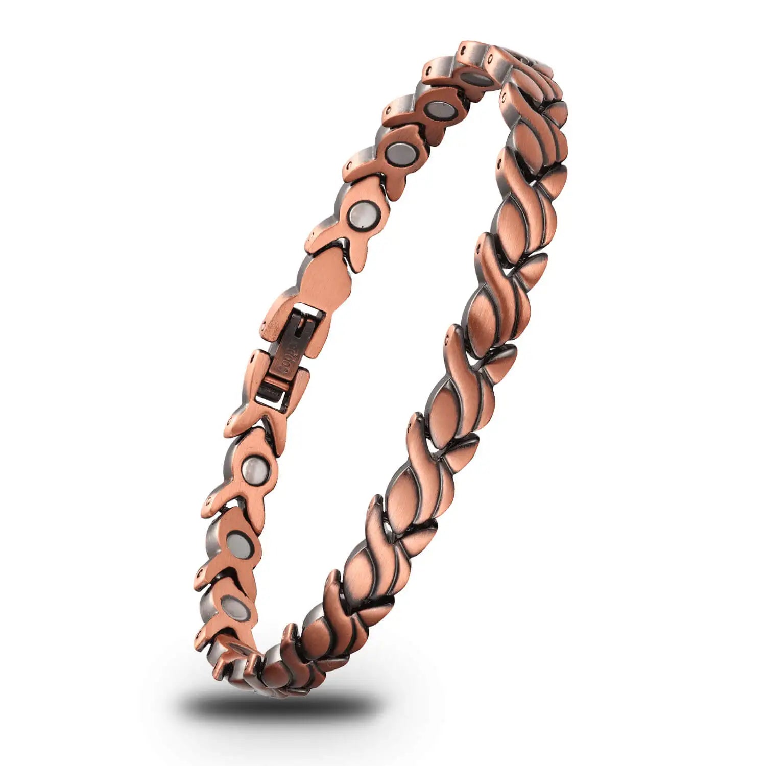 Hot Seller Copper Bracelets Vintage Slim Dainty Magnetic Bracelet Health Copper Bracelets for Arthritis Magnetic