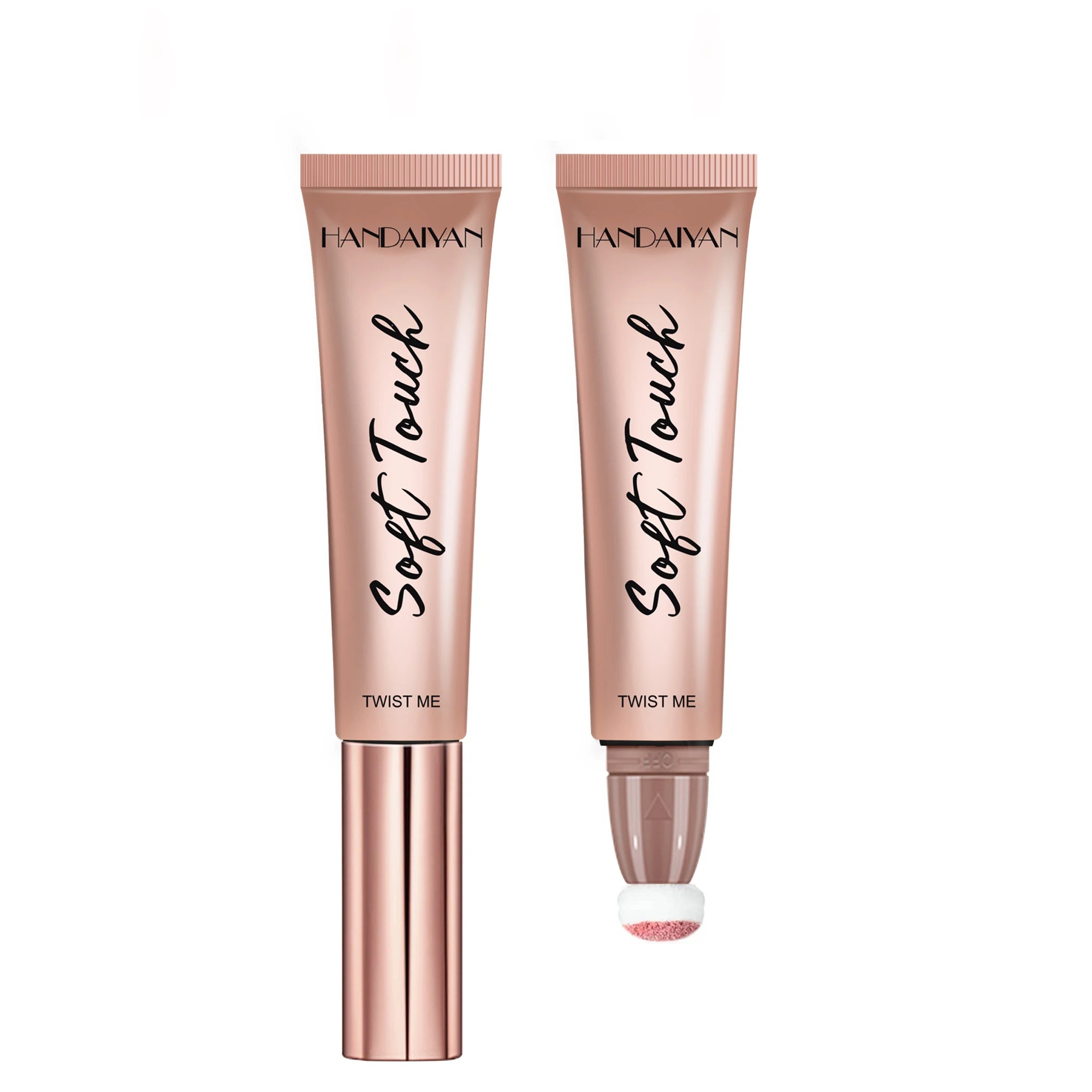 HANDAIYAN Liquid Trim Pen Natural Ruddy High Light Brightening Fine Flash Matte 6 Color Liquid Blush Cushion Applicator Cream GG