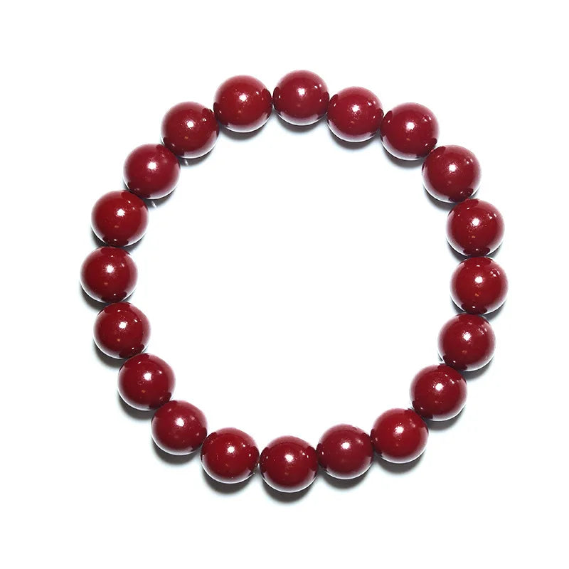 Wholesale New Arrival Popular Cinnabar Beads Jewelry Fine Design Fashion Beads Bracelet for Unisex
