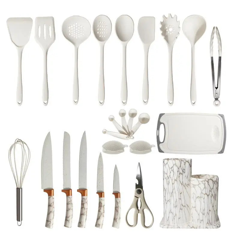 New Design Food Grade Silicone Spatula Non-stick of Kitchen Kitchenware Set Wholesale Kitchen Utensils Set