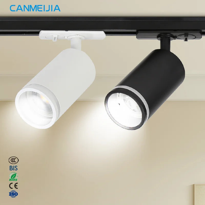 For Indoor Lighting Fixtures Adjustable Focus Commercial Focus Lightspotlighttrack Lights/led Track Light/tracklight