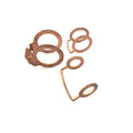 XTSEAO Customized Alien Gasket 90044-30258 Return-Pipe Copper Washer Product Category Gaskets
