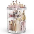 Factory Direct Sale Large Capacity Transparent Acrylic Desktop Organizer Cosmetic Storage Box Dressing Table Elevated Food