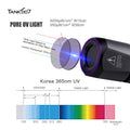 Tank007 Advanced Torch Uniform Light UV Flashlight Rechargeable Forensic Led Linternas Torchlight 365nm Uv Inspection Flashlight