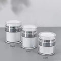 Plastic Acrylic Vacuum Press Airless Pump Bottle Jar 50 ml