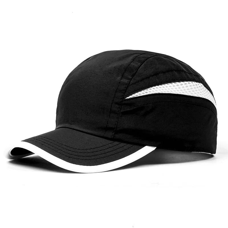 Summer Men's & Women's Light Breathable Cap Visor Spot Quick-Drying Logo Embroidery Advertising Hat Formal Dobby Style Wholesale