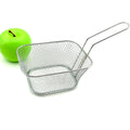 Quality Kitchen Cooking Tool 430 Stainless Steel Strainer Mesh Frying Basket for Chips Food Frying