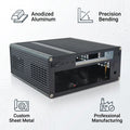 TZR Custom Server Chassis Sheet Metal OEM Shell Cold Rolled Sheet Enclosures Industrial Control Communication Equipment