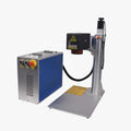 EU Stock Scotle Split Type 3D 200W JPT M7 MOPA EZCAD 3 Fiber Laser Marking Machine for Curved Relief Deep Marking/Engraving
