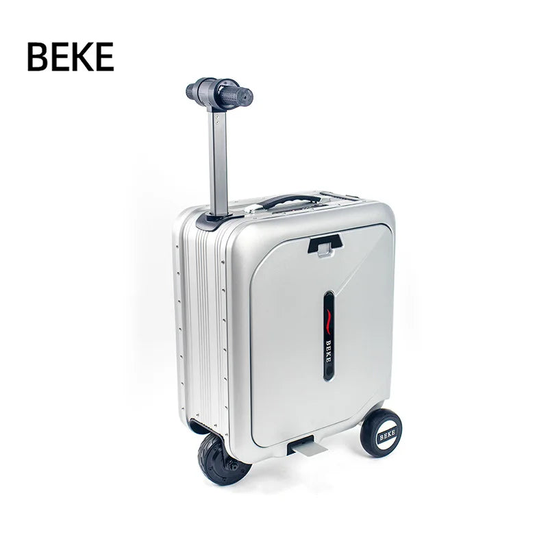 2026 Smart Motorized Riding Luggage Electric Suitcase Scooter with App Remote Control Removable Battery [3-Day Delivery]