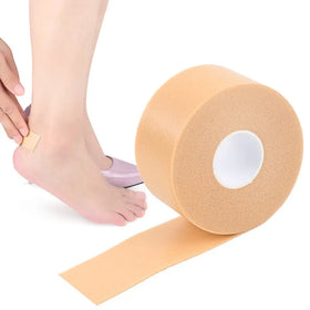 Moleskin Self-Adhesive Blister Pads Roll Multi-Purpose Foot Care Sticker Foam Tape Roll Feet Protector Toe Caps