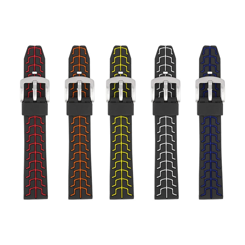 Silicone Sport Watch Band Strap for Samsung Gear S3 Quick Release Watchband 20mm 22mm 24mm