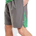Men's Casual Short Beach Swim Shorts Quick Dry Plus Size Waterproof Printed Loose Fit Mid Waist Bathing Suits