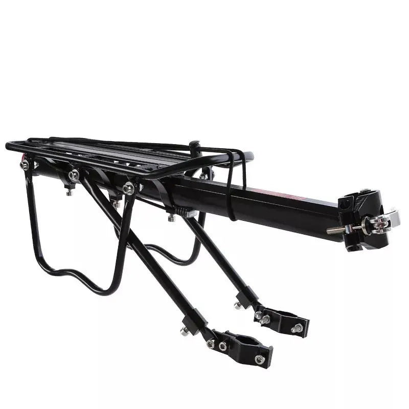 Aluminum Bicycle Rear Rack Quick Release MTB Bike Cargo Carrier Adjustable Luggage Holder for Mountain Road Folding Bike